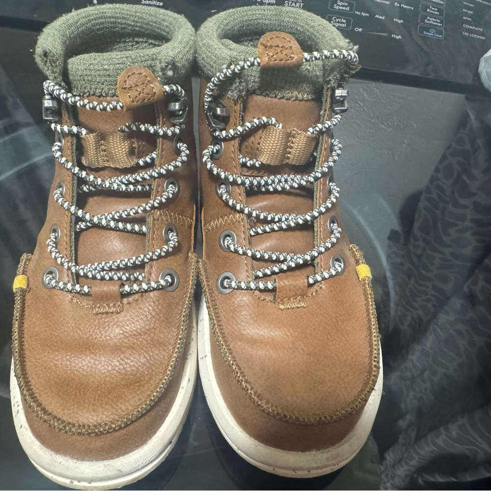 Hey Dude Brown Kids Boots